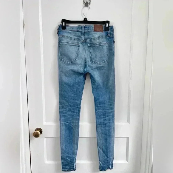 Madewell 9" High-Rise Skinny Jeans:
Destructed-Hem Edition - Picture 7 of 8
